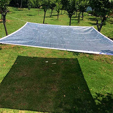 Tela da Vela Un Foglio di Alluminio Riflettente Netta ombrellone in Estate 85% del Tetto Tasso di ombreggiatura del Tetto Cortile Isolamento Termico Netto di Stanza Sole (Size : Size 1X5 Meters)
