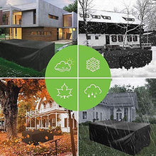 70X70X100cm Coperture per mobili da giardino impermeabili, copertura per mobili da giardino rettangolare, protezione per attrezzature da giardino anti-UV antipolvere in tessuto Oxford, personalizzabi