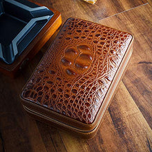 Minmin Portable Idratante Legno di Cedro Case Small mini con igrometro Cigar Box, 210x139x76mm accessori del sigaro (Color : Brown)