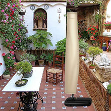 OKPOW Copertura per ombrellone in Tessuto Oxford 420D, Impermeabile, con Cerniera, per ombrellone da Giardino Ø 400 cm, ombrellone da Esterno
