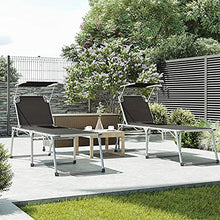 DHHZRKJ Chaise Longue Pieghevole, Sedia da Spiaggia Regolabile con tettuccio Parasole, Sedia reclinabile per Patio a gravità Zero, per Prendere Il Sole a Bordo Piscina nel Cortile Esterno