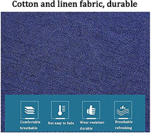 Cuscino spesso per panca da giardino, morbido, lungo, per interni ed esterni, 2, 3 e 4 posti, per cucina, sala da pranzo, altalena (90 x 35 x 5 cm, blu scuro)