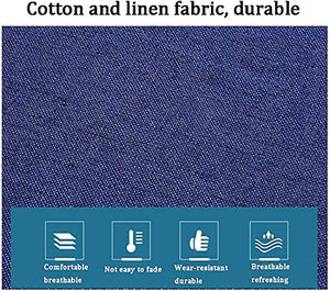 Cuscino spesso per panca da giardino, morbido, lungo, per interni ed esterni, 2, 3 e 4 posti, per cucina, sala da pranzo, altalena (90 x 35 x 5 cm, blu scuro)