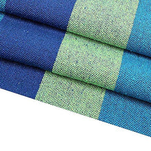 Amaca da giardino in tela Signstek Outdoor da viaggio Camping 190 * 150 cm per  due persone Blau