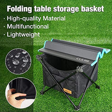 Tavolo da campeggio pieghevole in alluminio tavolo da campeggio barbecue con borsa da appendere picnic tabl per picnic spiaggia pesca barbecue (55,2 x 40,8 x 46 cm)