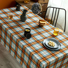 Tovaglia a Reticolo Rettangolare Per Tovaglia Impermeabile, Tovaglia Resistente Ai Liquidi E Lavabile, Tovaglia Per La Casa, Soggiorno, Cucina, Decorazione