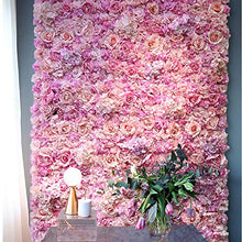 TTIK Siepe Artificiale - Decorazioni della pianta da Parete Sfondo di Piante a Muro Terrazze Balconi Antivento Privacy 40 × 60CM,C,8Pcs