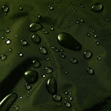 YULIAN kbAcquisto Pirate Copertura Giardino Premio Copertura di mobili da Esterno Tavolo e Sedia Polvere 165x80x15 cm Patio Coperto Impermeabile in Tessuto Oxford 600D Tannengrün