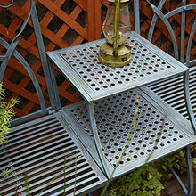 UWY Panca da Giardino panchina da Esterno in Metallo, Sedia a doghe in ghisa da 62 Pollici, sedie a Sdraio da tavolino da caffè con Balcone Vecchio, Panca da Portico per 2 Persone Sedile con dec
