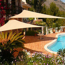 OldPAPA Tenda a Vela Triangolo Vele Parasole Impermeabile Protezione Solare Blocco UV Giardino Terrazzo Piscina Tetto Parasole, 4x4x4m, Arancione