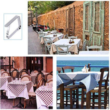 AnvFlik - Confezione da 15 mollette per tovaglia in acciaio INOX ispessite, per picnic, barbecue, matrimoni, feste fai da te