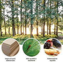 Goplus Scaffale Porta Vino per 44 Bottiglie, Portabottiglie in Legno 113x46,4x27,6 cm