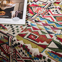 Tovaglia Jacquard Rettangolo Copriletto Protettore Copridivano Tovaglie Lavabili Soggiorno Ristorante Picnic All'aperto Decorazione Da Tavolo