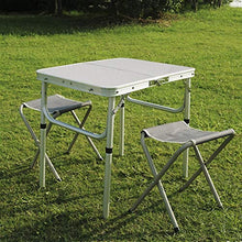 End Table Portatile Tavolo Tavolo da picnic picnic pieghevole, tavolino da gioco facile da imparare, in lega di alluminio, adatto per esterno, soggiorno, ecc., Disponibile in due dimensioni Portatile