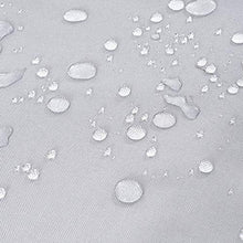 GUODIU Copertura per Mobili da Giardino 205x104x71cm Rettangolari Copertura Tavolo Giardino Esterno Resistente allo Strappo per Mobili Esterno, Argento