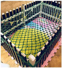 Protective net decoration / Ristorante Bar massimale netto Ringhiera Rete di sicurezza anticaduta rete di nylon verde Net decorativo resistente all'uso anticorrosione bambini Animali domestici Giocatt