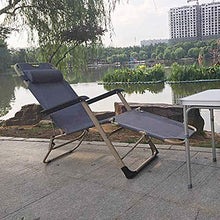 LINGZE Sedie Pieghevoli a gravità Zero, Sdraio per Esterni Sdraio reclinabile con Schienale Regolabile con Cuscino per Patio, Giardino, Campeggio