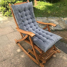 ZHBH - Cuscino per sedia a dondolo da appendere, impermeabile, addensato da appendere, per patio, giardino, multicolore a scelta, 90 x 120 cm