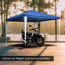 Hengda - Gazebo da Giardino, 3 x 3 m, Protezione UV, per Feste, Matrimoni, Giardino, Campeggio, Facile da installare