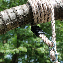 Garden Games Kit per Appendere Altalene degli Alberi Completo con Mosquettone in Acciaio Zincato