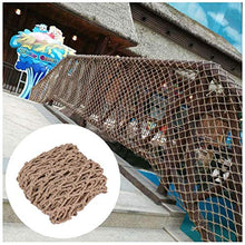 WEIFAN Rete per Corda da Arrampicata - Rete per parascale, reti Decorative per soffitto per Protezione per Bambini all'aperto Rete Decorativa per Arrampicata Anti-Caduta (10 mm x 120 mm)