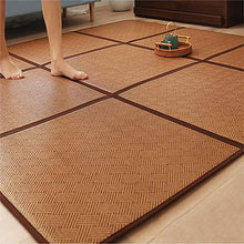 XM&LZ Pieghevole Addensare bambù Giapponese Tatami Opaco,Rattan Tappetino,Esercizio Cibo per Lo Spazio di Meditazione Yoga Camera Zen Sala da tè Giapponese-A 60 * 120cm