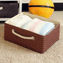 Comodino Legno Comodino con 2 cassetti Moderna Armadio di immagazzinaggio Paglia Comodino for la casa da Letto Accessori Multi-Color per mobili Camera da Letto
