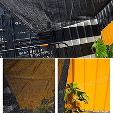Rete ombreggiante Panno Sunblock Nero Ombra 90%, Isolamento Protezione Solare Giardino Reticolato per Fiori Piante, Tetto del Patio (Size : 4x8M)
