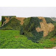 Jungle Rete Mimetica, Tessuto Oxford in Poliestere 210d Ad Alta Resistenza Camouflage Net, per Caccia in Campeggio Militare, Giardino, Terrazzo, Schermo Privacy Decorativo, Multiformato