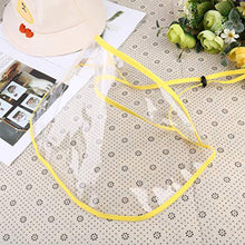 TOYANDONA Bambini Visiera Cappello Trasparente Visiera Copricapo Protezione per Il Viso Protezione per Il Viso Anti Sputo Anti Fog Cappello Visiera per Cucina per Bambini Forniture per Esterni (Beige)