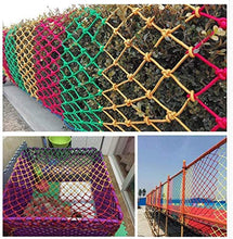 AI LI WEI Protective Net Decoration/Balcone Anti-Caduta Net Fornire Protezione Net Giovani Recinto Protezione Arrampicata Netto Amaca Corda Swing Netto Rete di Sicurezza di Protezione (Size : 3x3m)