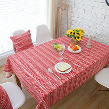 Jian ya na Red Deer Albero di Natale Modello di Tela Rettangolare Tovaglia Table Cover Cucina, caffè, Picnic, Inviti a Cena, Fiere 55"x71