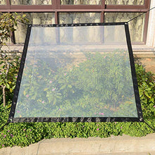 Telo impermeabile, esterni trasparente 2x3m, telo di plastica per esterni per tende da sole, panno impermeabile con isolamento in PE trasparente, durevole, resistente alla polvere, invecchiamento