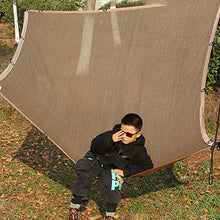 GZHENH Rete Parasole,Balcone Terrazza Rete Ombreggiante Protezione Solare Crittografia Traspirante Telo Ombreggiante da Giardino può Sopportare 50 kg, 31 Dimensioni (Color : Brown, Size : 2x1m)