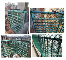 Rete Di Corda Verde, Rete Da Giardino Rete Di Sicurezza Esterna Rete Anticaduta Per Bambini Adatta Per Abbellimento Del Giardino Balcone Decorativo Scale Ringhiera Esterna Isolamento Dell'animale Dome