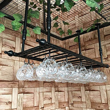 Elegante Scaffale per Vino Portabottiglie Europeo per Caffè, Portabottiglie per Vino Creativo in Vetro Rosso con Portabottiglie Rovesciato, HJJ, 60cm * 30cm