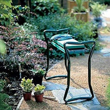 QILIN Sgabello Pieghevole, Panche da Giardino Portatili con Ginocchiere, Spugne in Schiuma Eva, Forte E Resistente, Leggero E Pratico - Regalo di Giardinaggio Ideale