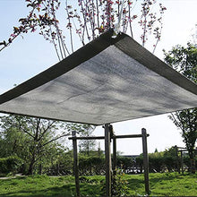 WXQIANG 80% Grigio Ombra Sunblock netto resistente ai raggi UV for il giardino della pianta del fiore Cover Pool ringhiera di protezione, Esterno di maglia sole antivento Teloni Protezione solare, iso