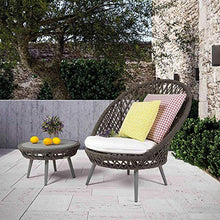 N/Z Attrezzature quotidiane Patio Portico Set di mobili Tavoli e sedie da Esterno Terrazza Cortile Giardino Tessitura Divano in Rattan Combinazione di mobili Abito a Tre Pezzi per Esterni
