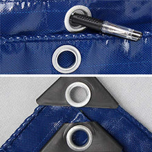 GYYARSX Teloni Telone Antipioggia Ombra Protezione Solare Tenere Caldo Protezione dal Freddo PVC Addensare Linoleum, Usato for All'aperto Terrazza, Giardino, Blu, 14 Dimensioni