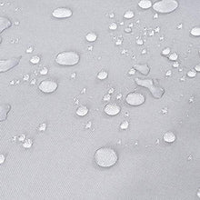 HUACHENG Coperture per mobili da Giardino per Patio Esterno   Coperture per sedie Impermeabili da Pioggia per Neve per Sedia Imbottita Copertura Antipolvere-Nero, 123X61X72cm