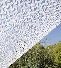 VERDELOOK Vela Foglia, Tenda per ombreggiare, 2x3 m, Bianca, arredo Esterni Giardino