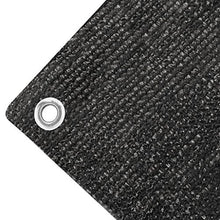 Tidyard Copertura per Balcone Idrorepellente, Paravento Balcone con Occhielli, HDPE / 90x600 cm/Frangivento Protezione da Raggi/Antracite