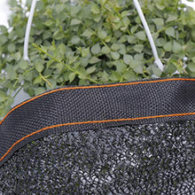 AOHMG Telone Ombreggiante, Il 40% Heavy Duty Frangisole Frangivista Bordo Nastrate con Occhielli, per Kennel Barn Pool Pergola,4x4m/12x12ft