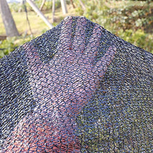 YS Protezione Solare Multiuso per Esterni in Tessuto ， 75% Protezione Solare con Occhielli per Giardino Patio Nero,Nero,2X2M