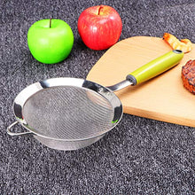 UPKOCH Filtro in Acciaio Inossidabile a Maglia fine Filtro per schiumarola colino setaccio Cucchiaio Filtro Filtro zuppa Filtro attrezzo da Cucina 14 cm