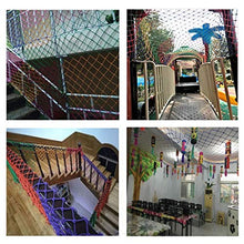 FCXBQ Rete di Sicurezza per Bambini Rete di Sicurezza Interna Rossa Balcone Scale Rete anticaduta per Bambini all'aperto Paura di arrampicarsi Rete di Sicurezza (Dimensioni: 1 * 8m) Rete di protez