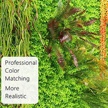 Siepe Artificiale per Balcone Recinzione Pannelli Artificiale bosso Faux Artificiale UV Hedge Piante Privacy Screen Protetta Giardino Recinto Backyard 12 Pezzi Pannelli Artificiale