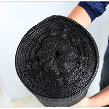 YS Panno Parasole Multiuso per Esterni, Parasole a 4 Pin Rete per Parasole Tenda da Sole a Vela per Giardino Esterno Fiore Pianta per Fiore Pianta,Nero,2X95M