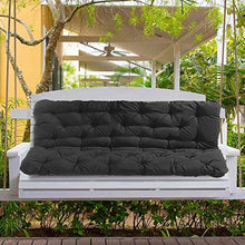 Apangpang - Cuscino per sedia a dondolo, morbido, traspirante, antiscivolo, 120 x 100 x 10 cm, cuscino in spugna, utilizzabile per giardino, terrazza, divano